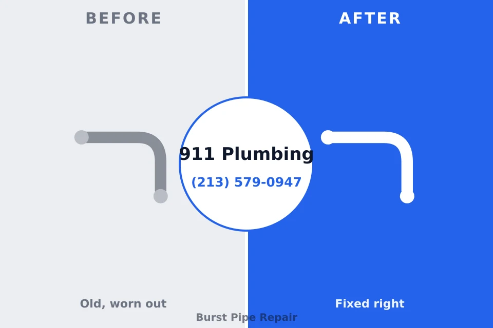 Before and after: plumbing company Ida Grove, IA